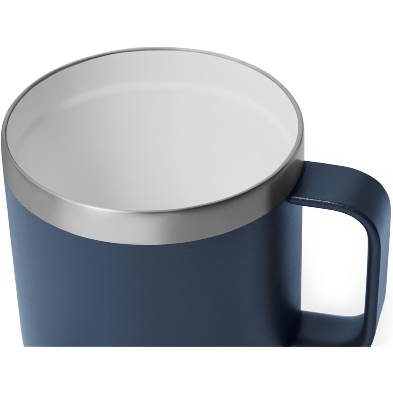 Yeti Rambler 14 Oz Ceramic Lined Stackable Mug, Vacuum Insulated, Stainless Steel With Magslider Lid, Navy