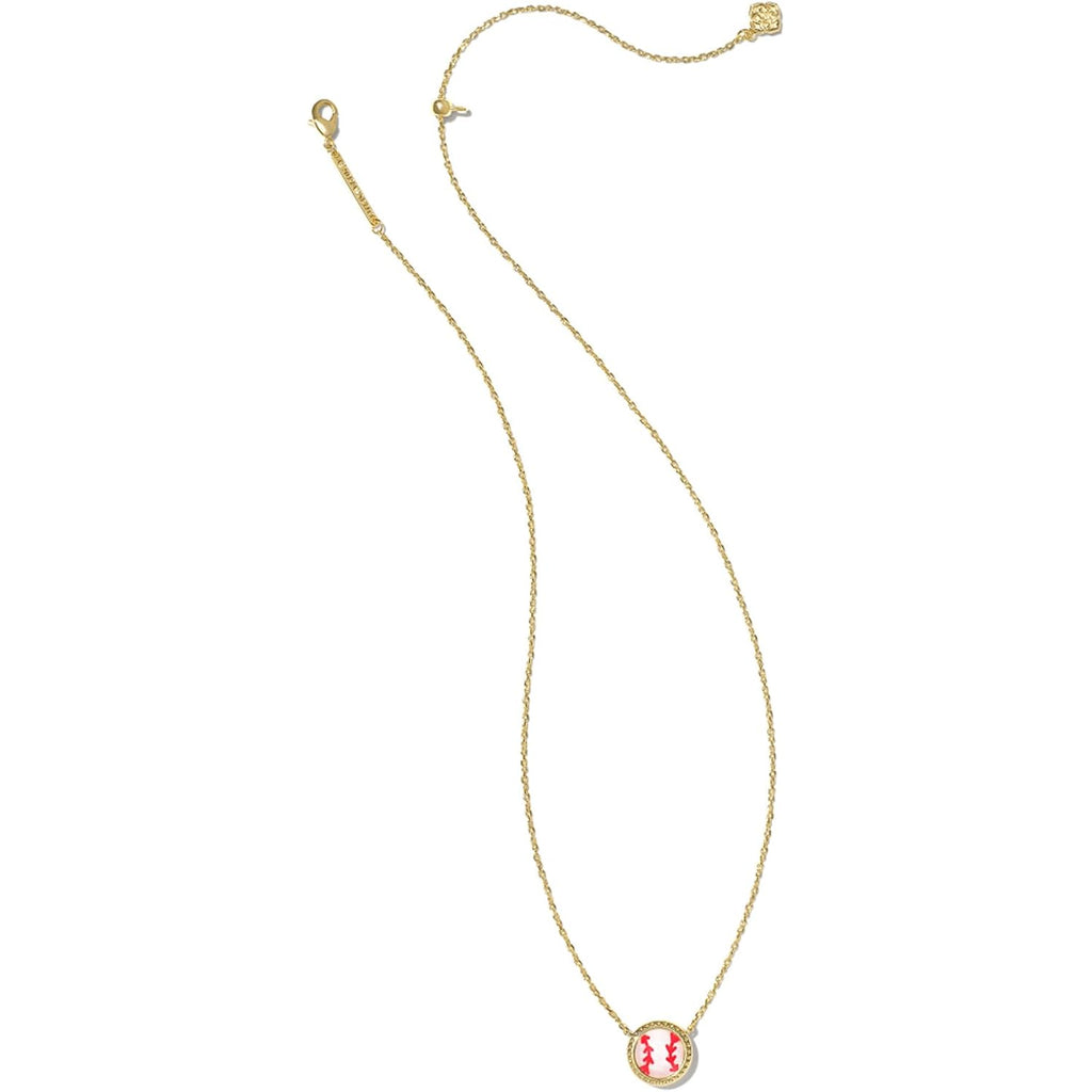 Kendra Scott Baseball Short Pendant Necklace, Fashion Jewelry for Women