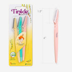 Tinkle Women's Shaver Razors, Pack of 36 | Dermaplaning Razor Tool | Skincare Party Favors Beauty Holiday Stocking Stuffers Gift