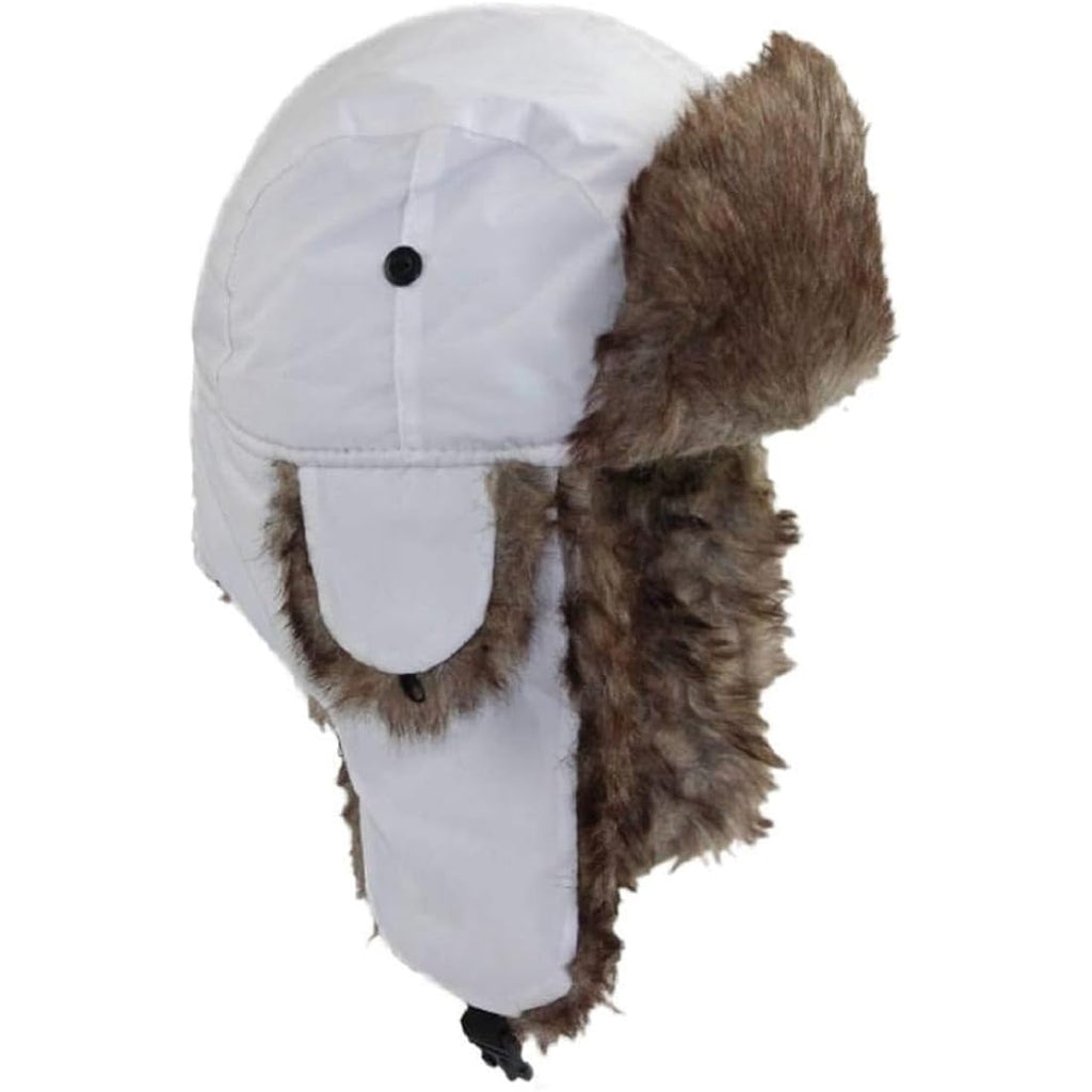 Lukitty Trapper Warm Russian Trooper Hat Winter Skiing Cap Women Men Windproof