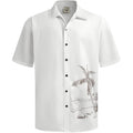 Hardaddy Men'S Hawaiian Shirt Short Sleeves Coconut Printed Button Down Summer Beach Casual Shirts