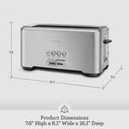 Breville Bta730Xl Bit More Toaster, 4 Slice, Brushed Stainless Steel
