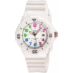 Casio Lrw200H-7B Women'S Dive Surf Series Sports White Dial White Strap Date Watch