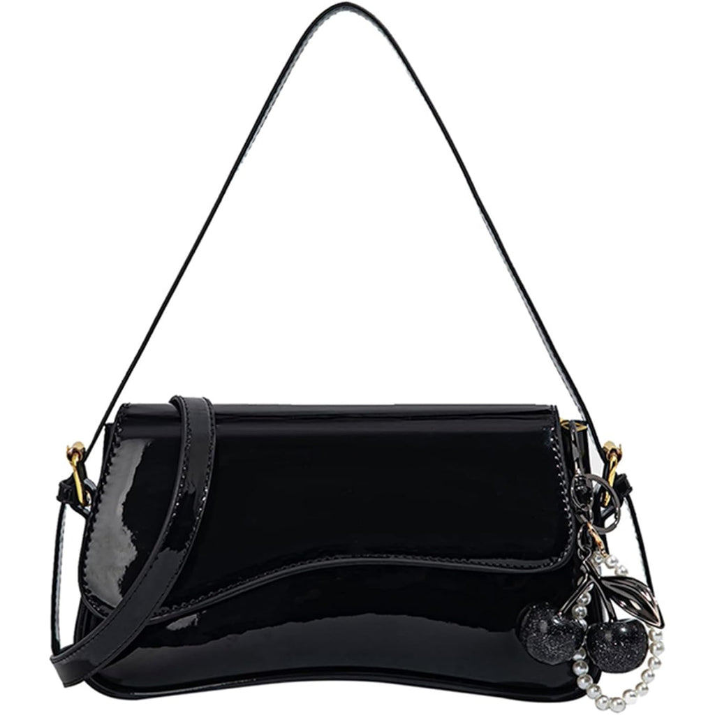 Purses For Women Trendy, Y2K Hobo Bags With Cherry Pendant,Crossbody Shoulder Bag And Handbags