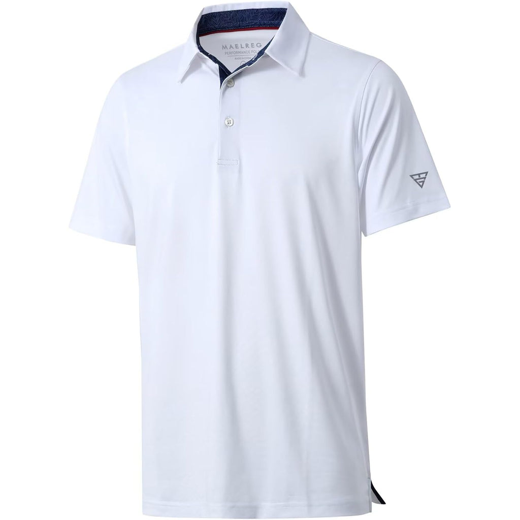 Mens Polo Shirts Short And Long Sleeve Casual Solid Stylish Dry Fit Performance Designed Collared Golf Polo Shirts For Men
