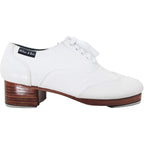Miller & Ben Tap Shoes; Triple Threat; All White Professional Tap Shoes