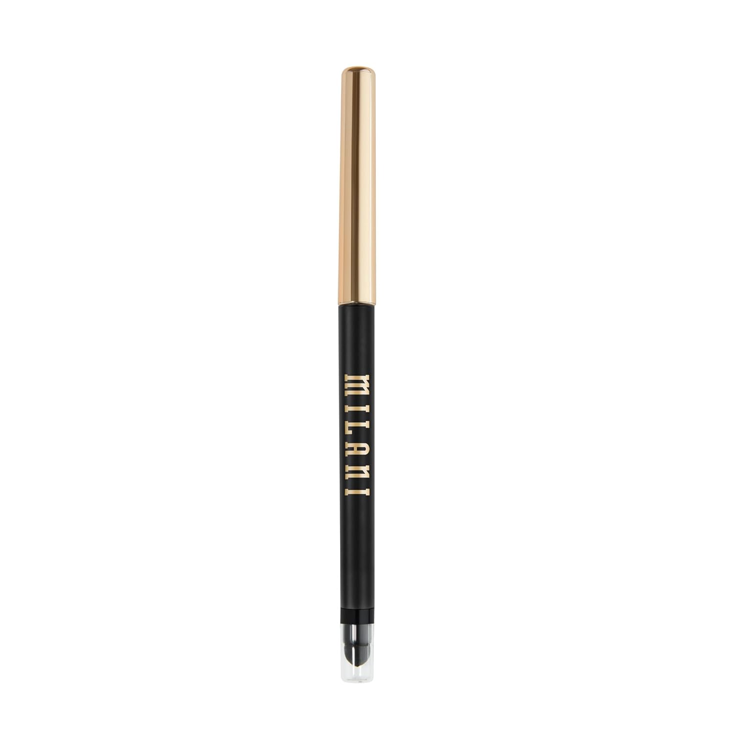 Milani Stay Put Eyeliner - After Dark (0.01 Ounce) Cruelty-Free Self-Sharpening Eye Pencil with Built-In Smudger - Line & Define Eyes with High Pigment Shades for Long-Lasting Wear