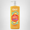 Olly Exfoliating Body Wash Happy Mood + Skin Jojoba Beads, Pineapple Enzymes & Vitamin C To Exfoliate And Reveal Softer, Glowing Skin 17 Fl Oz