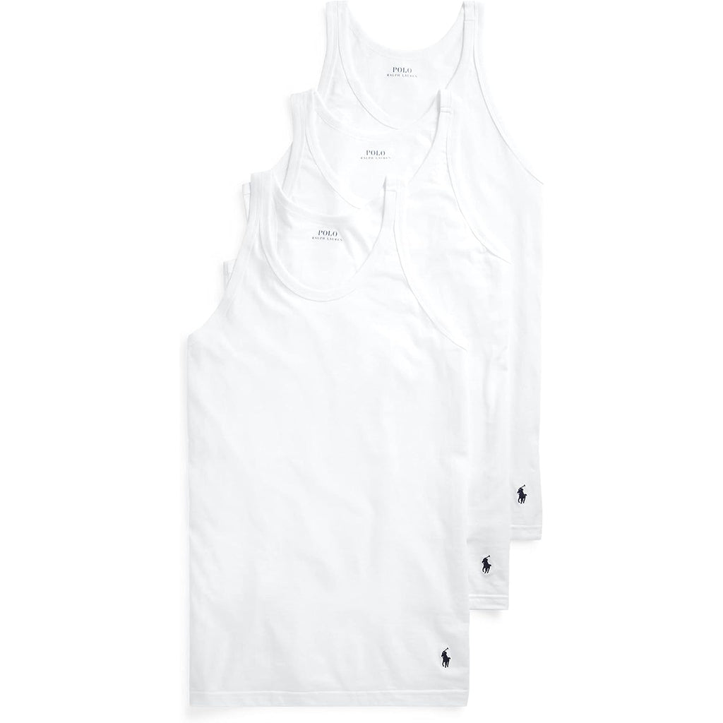 Polo Ralph Lauren Men'S Slim Fit Cotton Tank 3-Pack