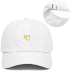 Malaxlx Women's Men's Fashion Baseball Cap Adjustable Strapback Hats Dad Hat Visor Sports Hat