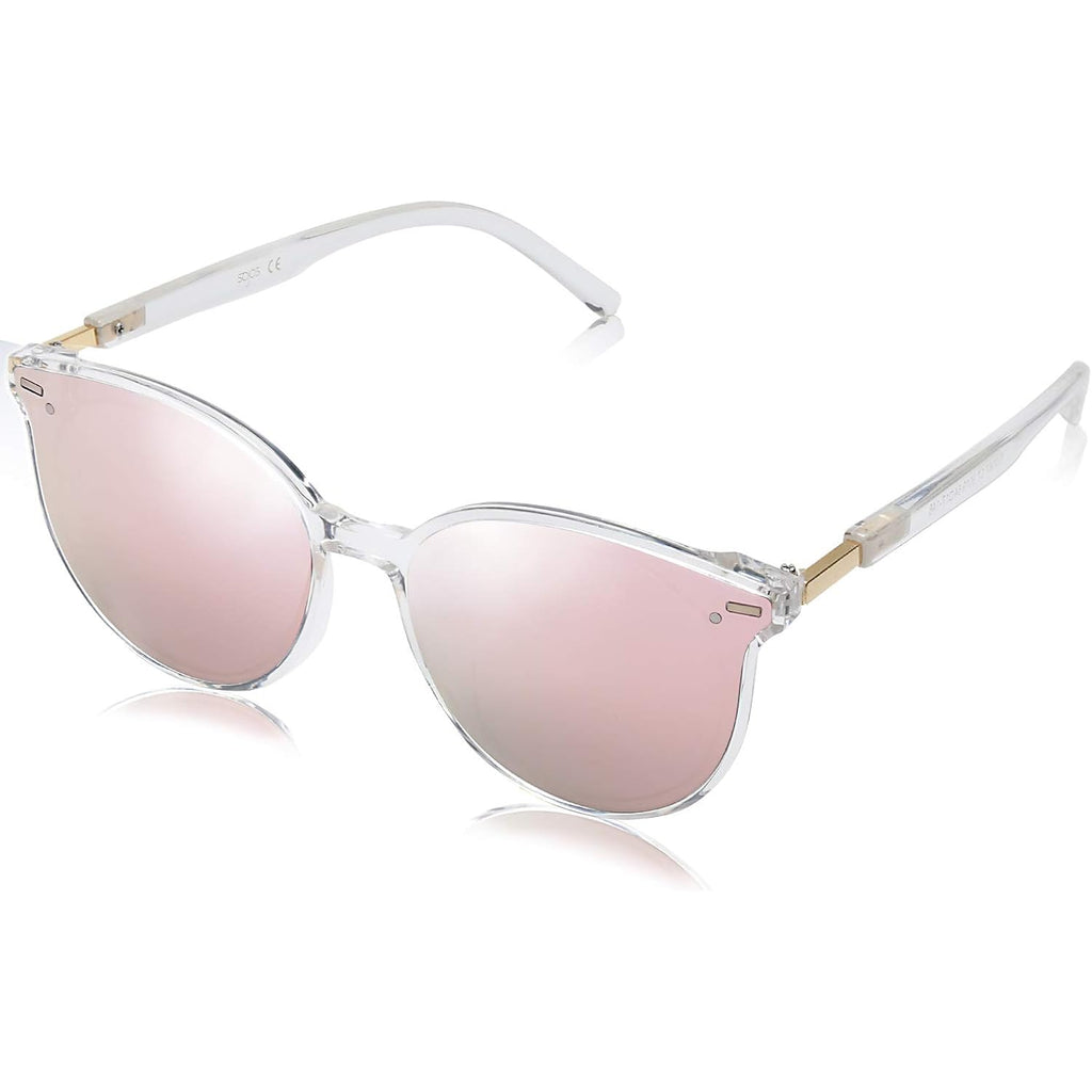 SOJOS Sunglasses Womens Trendy 2025 Classic Round Retro Vintage Shades Large Frame Sunnies SJ2067