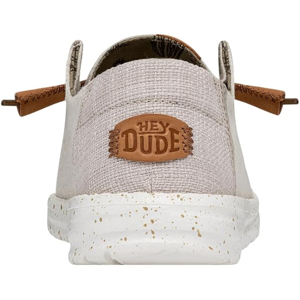 Heydude Women'S Wendy Washed Canvas | Women’S Shoes | Women’S Lace Up Loafers | Comfortable & Light-Weight