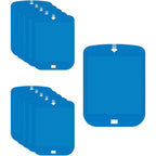 Shootingstar 10 Pcs Refill For Stem Blue Light Trap, Replacement Sticky Pads Compatible With Raid/Wondercide Flying Insect Light Trap Plug In
