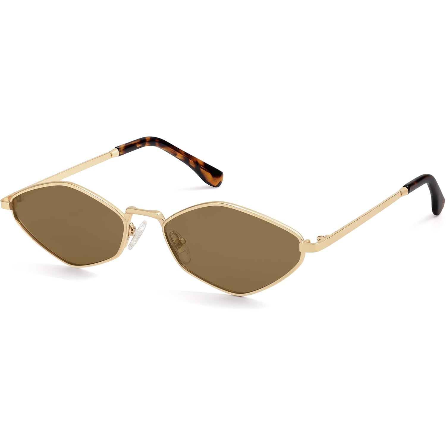 Sojos Retro Polarized Sunglasses Womens Mens Vintage Narrow Irregular Shades Uv400 Sj1233