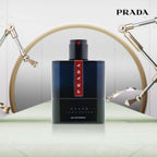Prada Luna Rossa Ocean Eau De Parfum Spray For Men, 3.4 Ounce