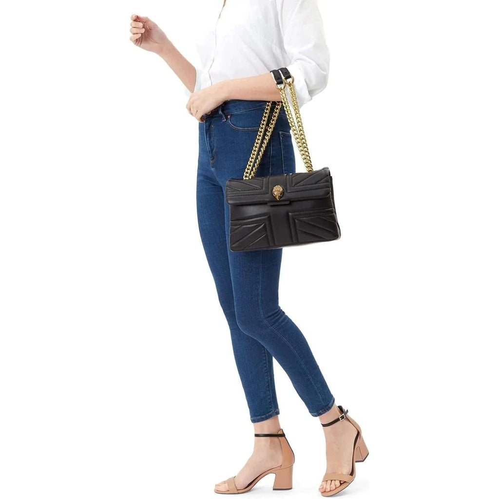 Kurt Geiger London Kensington Medium Quilted Leather Shoulder Bag