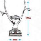 Hair Removal Trimmer Cutter Hand Classic Clipper Barber Stainless Steel Manual Haircut Tool