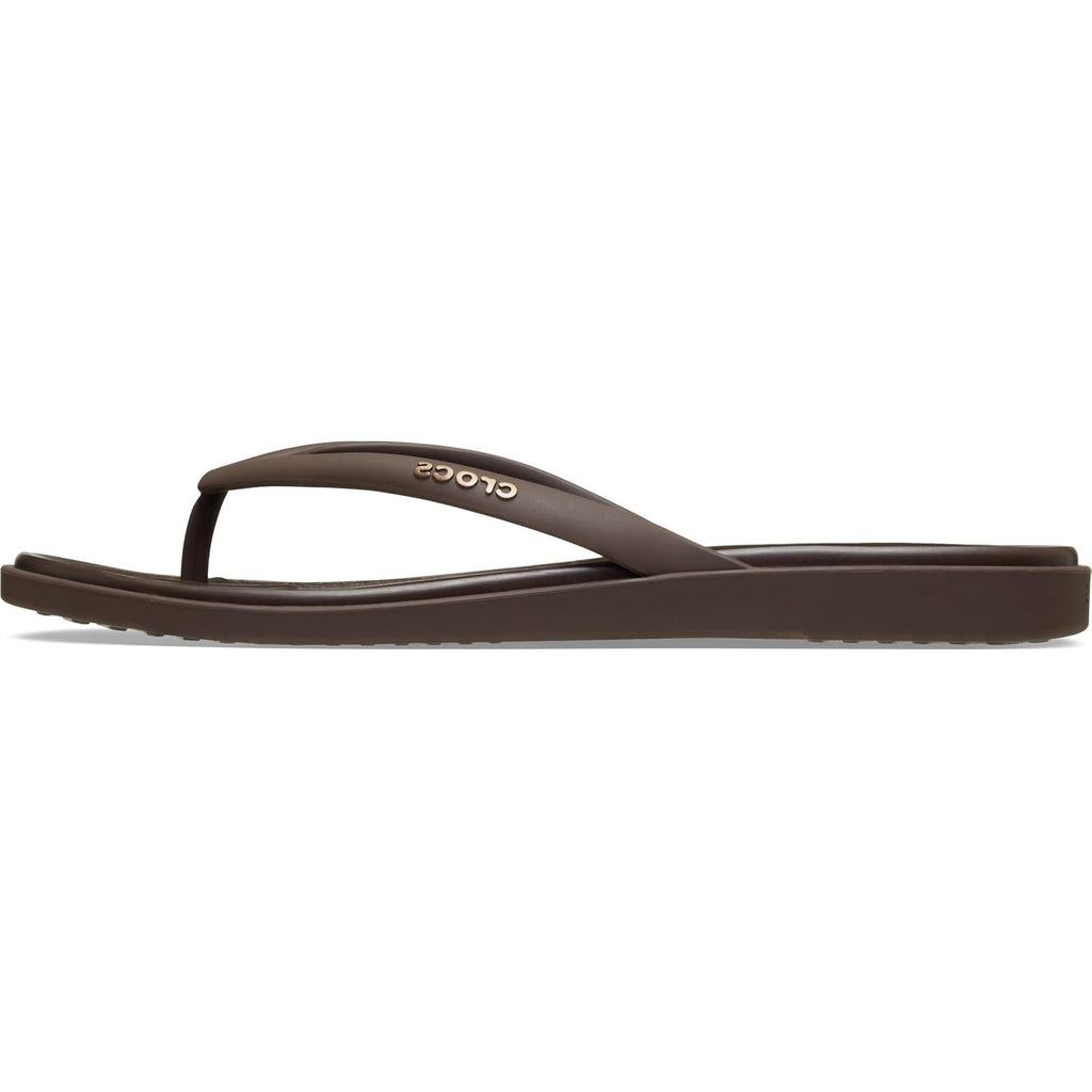 Crocs Women'S Miami Round Toe Flip Flops | Flexible Straps | 360 Degree Comfort | Croslite Foam Footbed