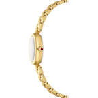 Fiyta Women'S Watch - Elegant Gold Small Oval Vintage Watch With Sapphire Crystal; Ruby-Inlaid Crown, 316L Stainless Steel Dainty Jewelry Bracelet, Timeless Gift For Her