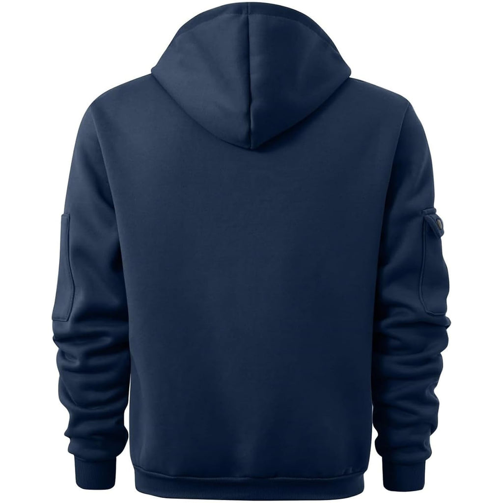 Tactical Hoodies For Men Quater Zip Up Pullover Sweatshirt Casual Workout Mens Hoodies With Pockets