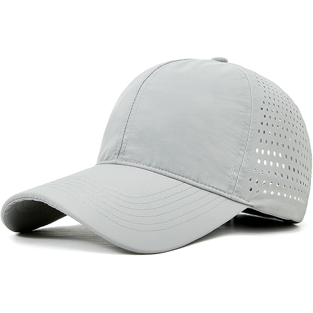 Quick Dry Baseball Cap For Men Women Adjustable Mesh Breathable Upf50+ Outdoor Sports Snapback Golf Cap