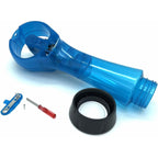 Handheld Water Misting Fan Outdoor Portable Hand Mini Fan Atomizer For Summer Beach, Travel, Camping, Bbq And More Outdoor Activities - 3 Piece Set（Sky Blue/Yellow/Pink）