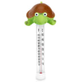 Floating Pool Thermometer, Large Display With String Easy To Read, Shatter Resistant, For Outdoor & Indoor Swimming Pools, Spas, Hot Tubs & Aquariums (Turtle)