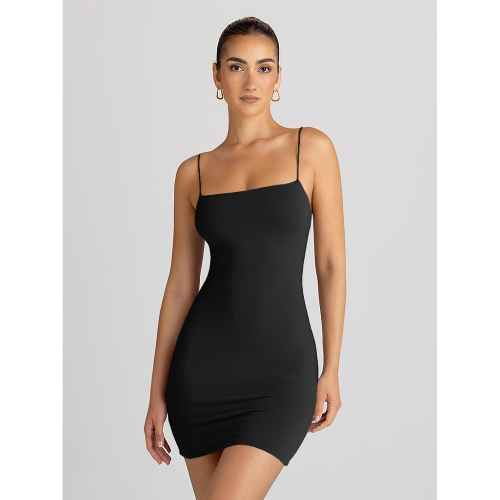 Lillusory Women'S Mini Sexy Bodycon Dress 2026 Spring Summer Going Out Short Backless Party Club Dresses Y2K Clothes