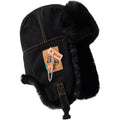 Winter Trapper Hat with Windproof Ear Flaps,Women Men Faux Fur Bomber Hat, Thermal Aviator Cap for Outdoor Skiing Hunting