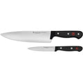 Wüsthof Gourmet 2-Piece Chef'S Knife Set,Black
