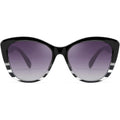 FEISEDY Polarized Vintage Sunglasses American Womens Square Jackie O Cat Eye Sunglasses B2451