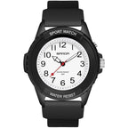 Womens Watches with Night Light, Waterproof Sports Watch, Analog, Quartz, Lightweight, Big Face