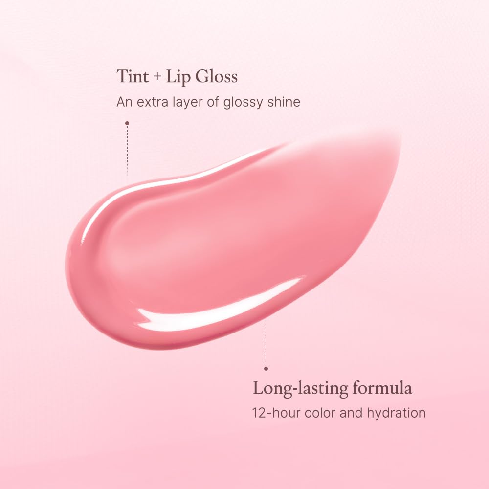 dasique Juicy Dewy Glow Tint #17 Sugar Angel 0.19 oz | Long Lasting | Lip Stain | lip tint | glossy lip | korean makeup