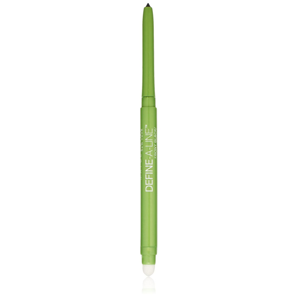 MAYBELLINE New York Define-A-Line Eyeliner, Ebony Black, 0.01 Ounce