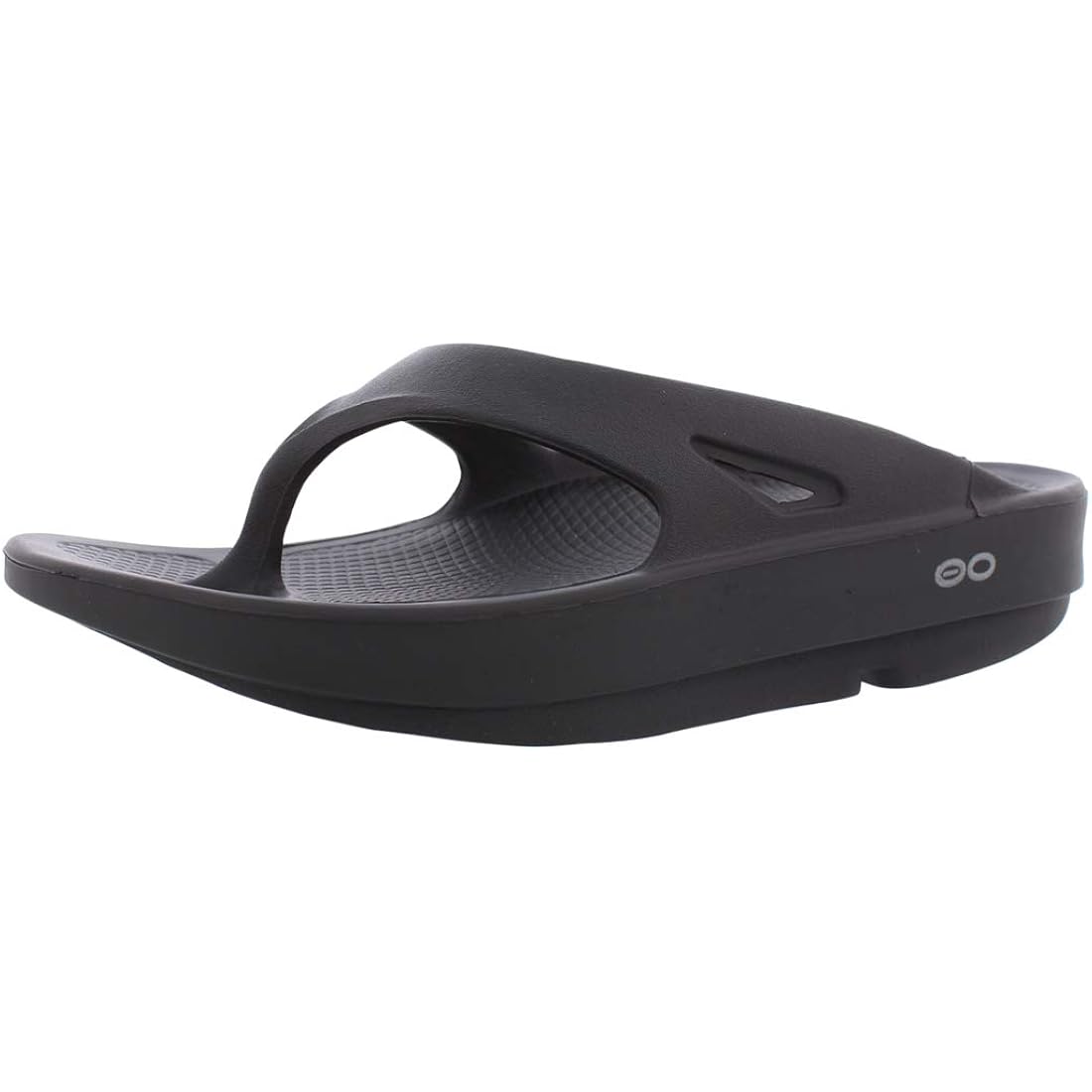 Oofos Ooriginal Flip Flops Unisex Shoes Size 8, Color: Core Black-Black