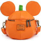 Loungefly Disney Mickey Mouse Mick-O-Lantern Halloween Crossbody Purse Bag