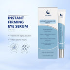Instant Firming Eye Serum Anti-Aging Formula For Under Bags And Wrinkles Cream Wrinkle Filler Visibly Improves Dark Circles Treatment Puffines (3, 0.49 Fl Oz)