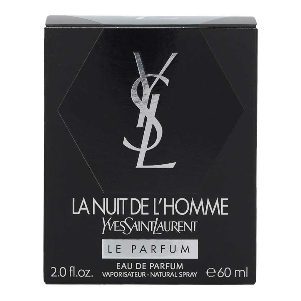 Yves Saint Laurent La Nuit De L'Homme Ysl Le Parfum Eau De Parfum Spray for Men, 2 Ounce