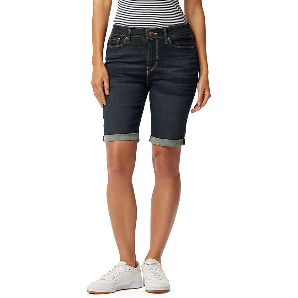 Levi Strauss Signature Gold Women's Mid-Rise Bermuda Shorts