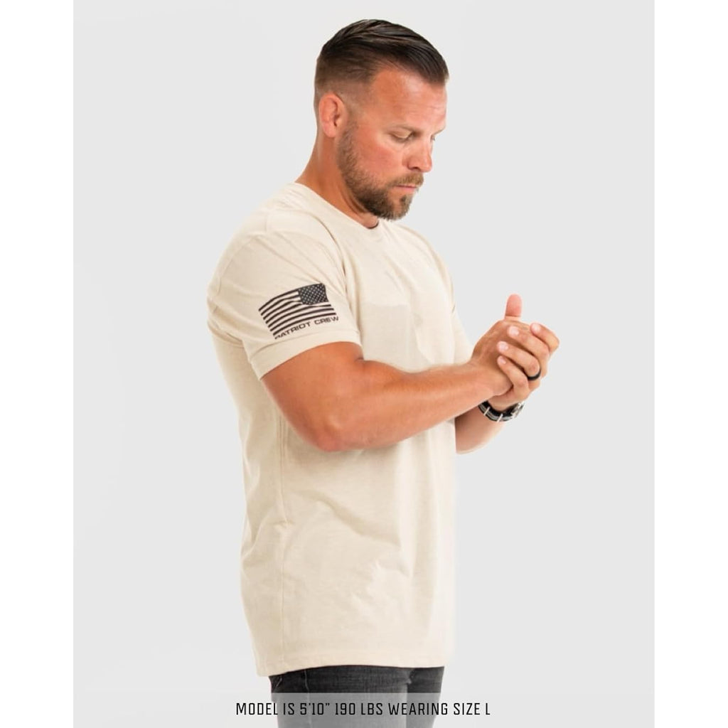 Patriot Crew Earth Tones Flag T-Shirt (6 Pack)