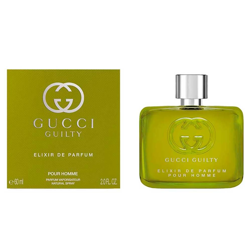 Gucci Guilty By Gucci For Men 2.0 Oz Elixir De Parfum Spray