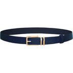 GRACE KARIN Women Leather Belt for Dresses Jeans Pants Waist Belt with Gold Buckle Medium PU Leather Belt