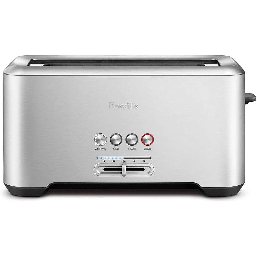 Breville Bta730Xl Bit More Toaster, 4 Slice, Brushed Stainless Steel