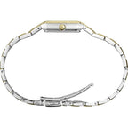 Seiko Jewelry-Inspired Stainless Steel Watches For Women With Push 3-Fold Bracelet And Scratch-Resistant Hardlex Crystal, 30M Water-Resistant