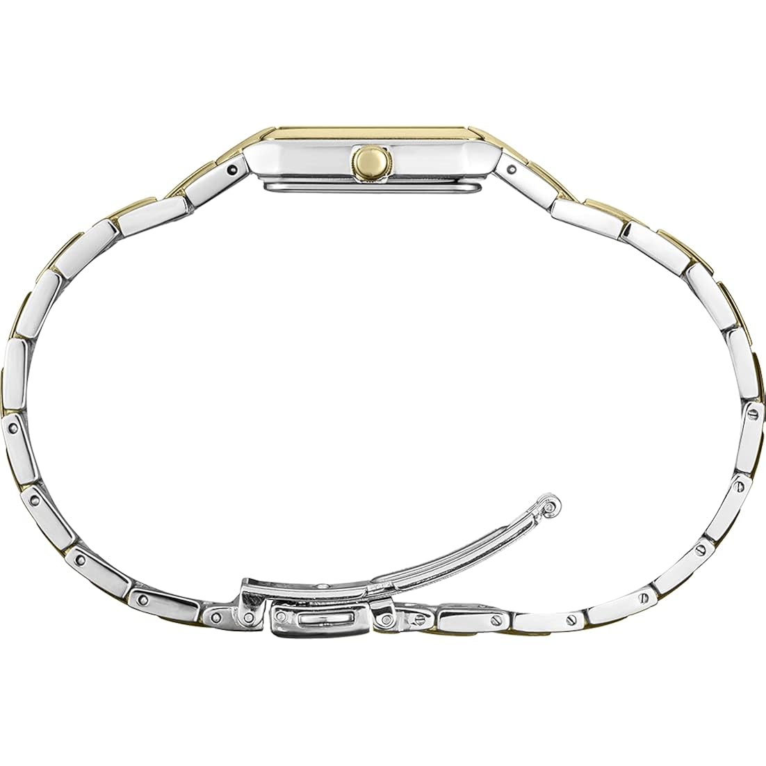Seiko Jewelry-Inspired Stainless Steel Watches For Women With Push 3-Fold Bracelet And Scratch-Resistant Hardlex Crystal, 30M Water-Resistant