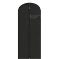 Dress Bags For Gowns Long, 60'' Garment Bags For Hanging Clothes, Suit Bag Cover For Storage And Travel (Black)