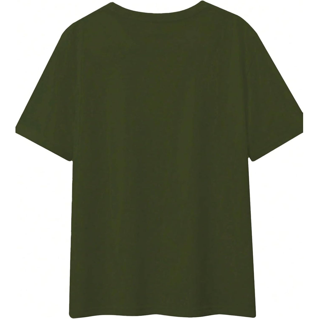 Soly Hux Women'S Plus Size Camo Graphic Tees Short Sleeve T-Shirt | Crew Neck Summer T Shirt, Casual Funny Tops, Curvy Shirts, Camouflage Shirt