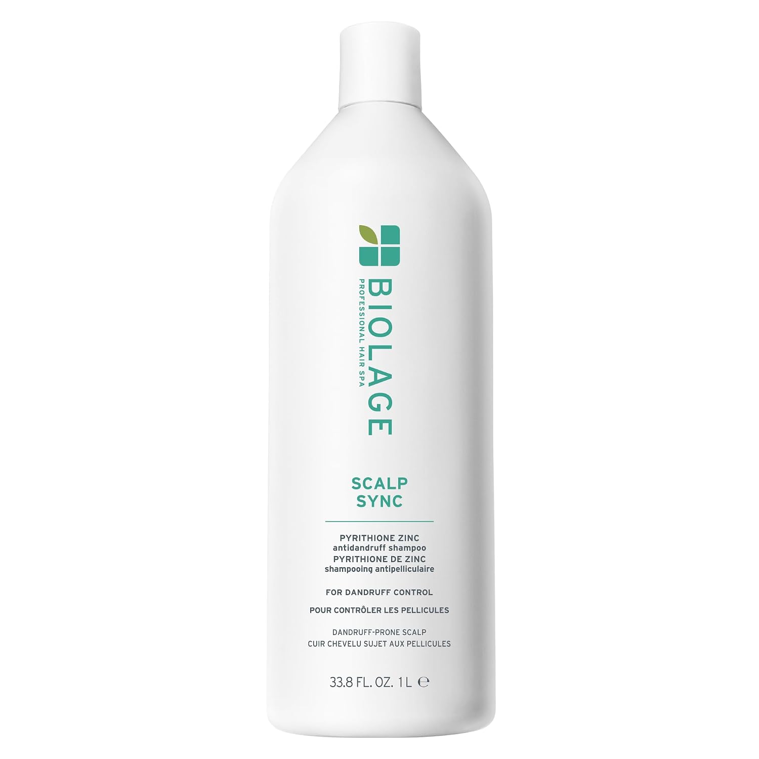 Biolage Scalp Sync Anti-Dandruff Shampoo - Controls Itchy Scalp, Deeply Cleanses Hair, Moisturizing Shampoo For Dandruff Relief, For Scalp And Hair Health, Vegan & Cruelty-Free