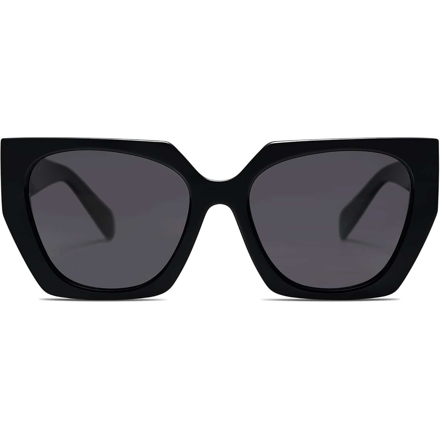 SOJOS Large Oversized Polarized Sunglasses for Women, Big Designer Womens Trendy Square Shades SJ2205