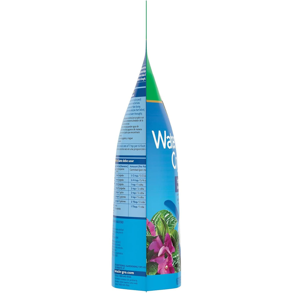 Miracle-Gro Water Storing Crystals, 12 Oz. | Soil Moisture Retention Crystals For Indoor And Outdoor Plants